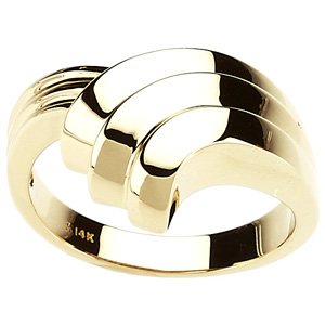 14K Yellow Fashion Ring