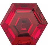 Hexagon Lab-Grown Ruby