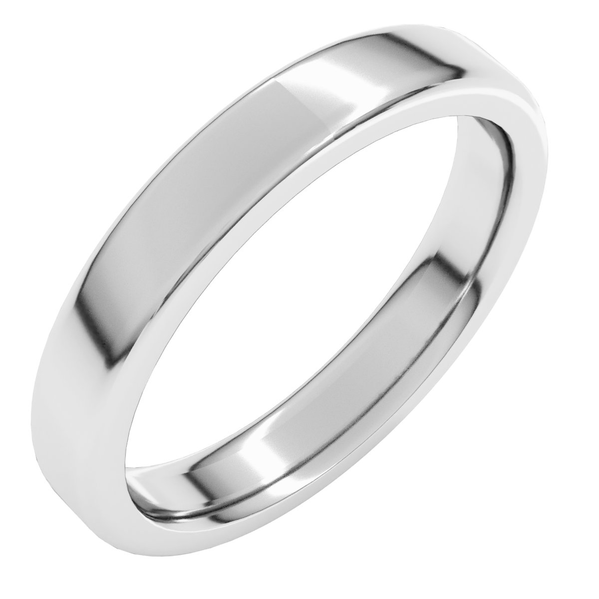 Heavyweight Round-Edge Comfort-Fit Flat Band