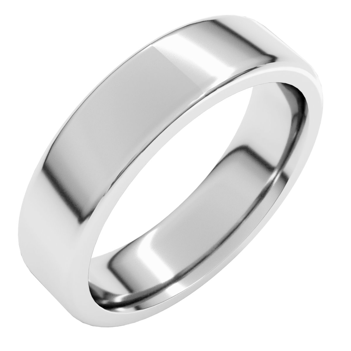 Heavyweight Round-Edge Comfort-Fit Flat Band
