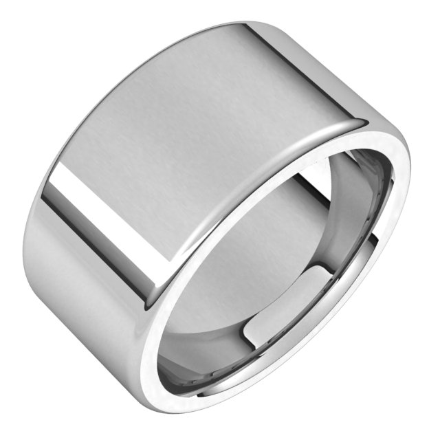 Heavyweight Round-Edge Comfort-Fit Flat Band
