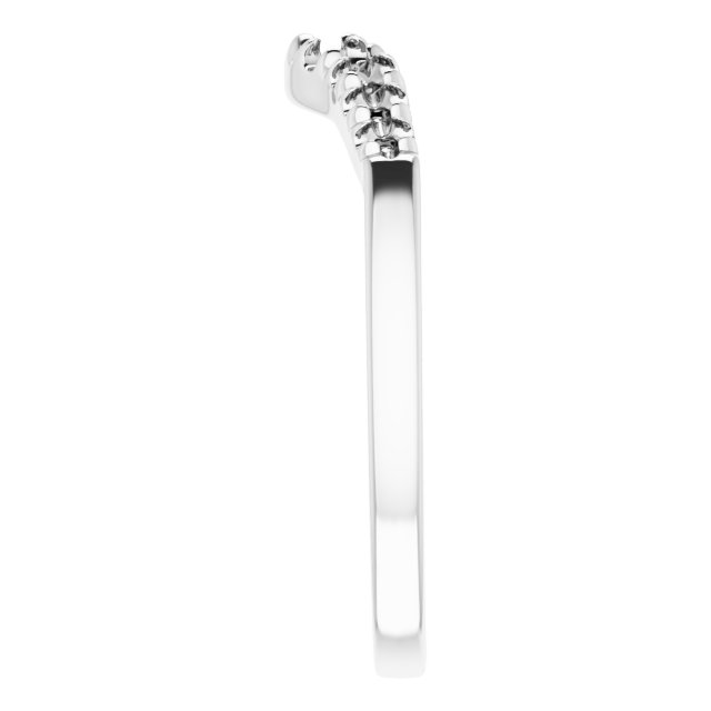 Band Mounting for 9x7 mm Oval view 4