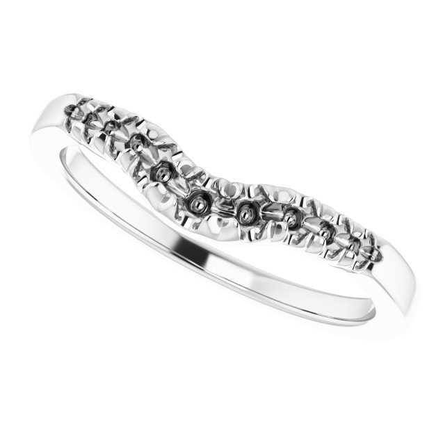 Band Mounting for 9x7 mm Oval view 5