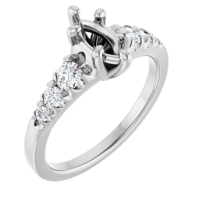 14k White Gold