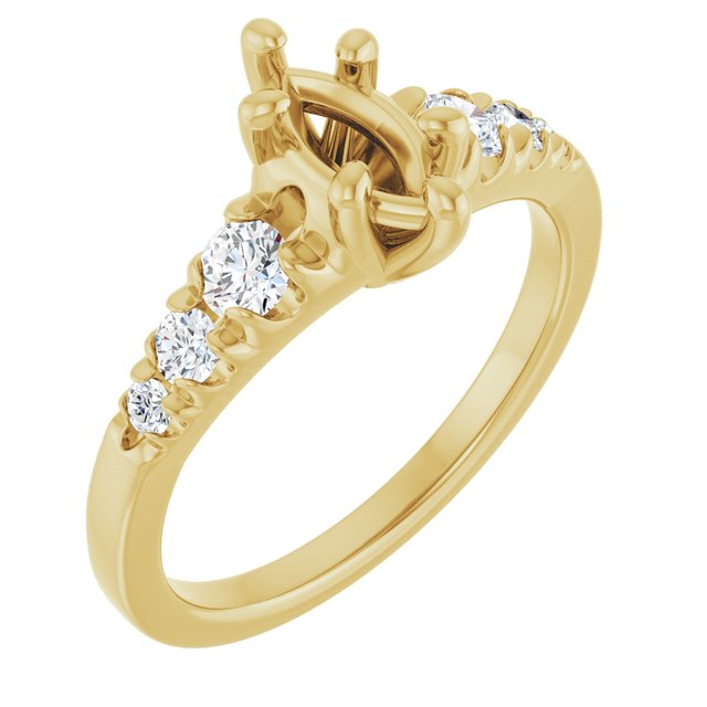 14k Yellow Gold