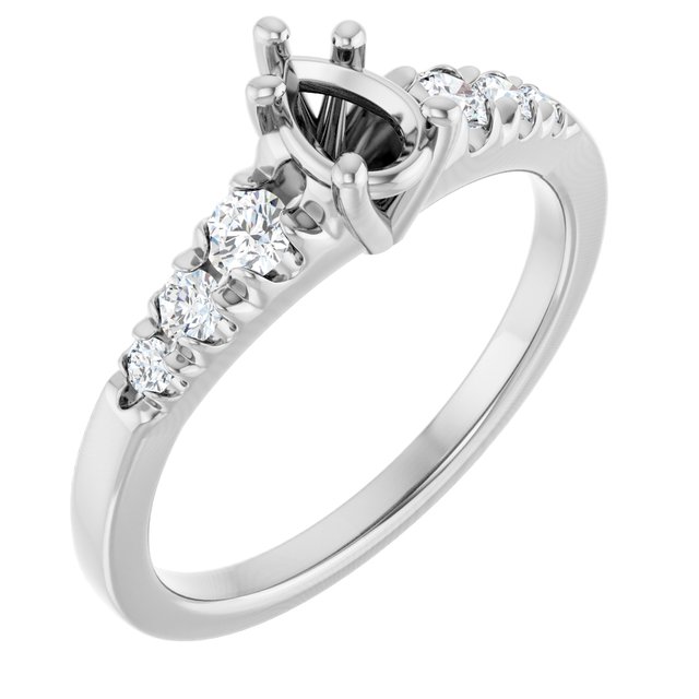14k White Gold