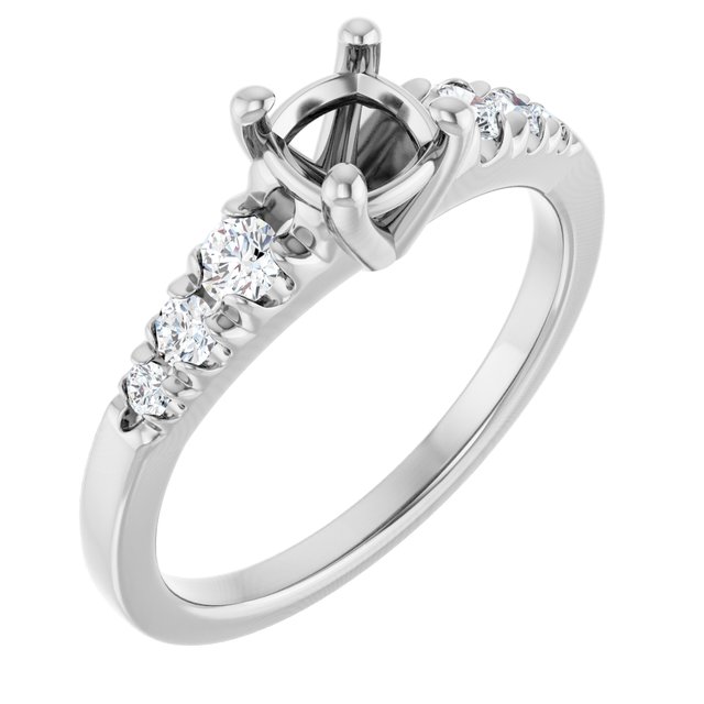 14k White Gold
