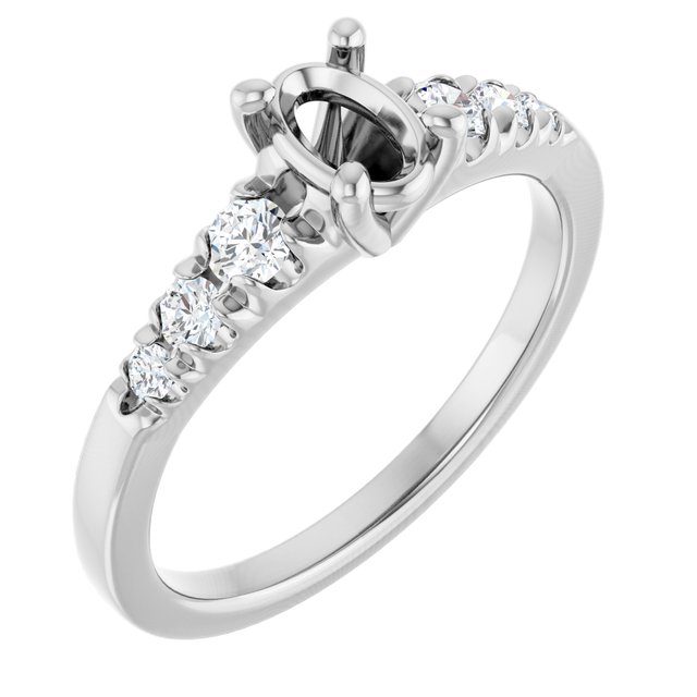 14k White Gold