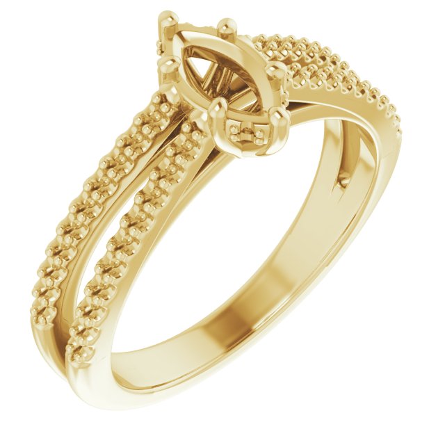 14k Yellow Gold