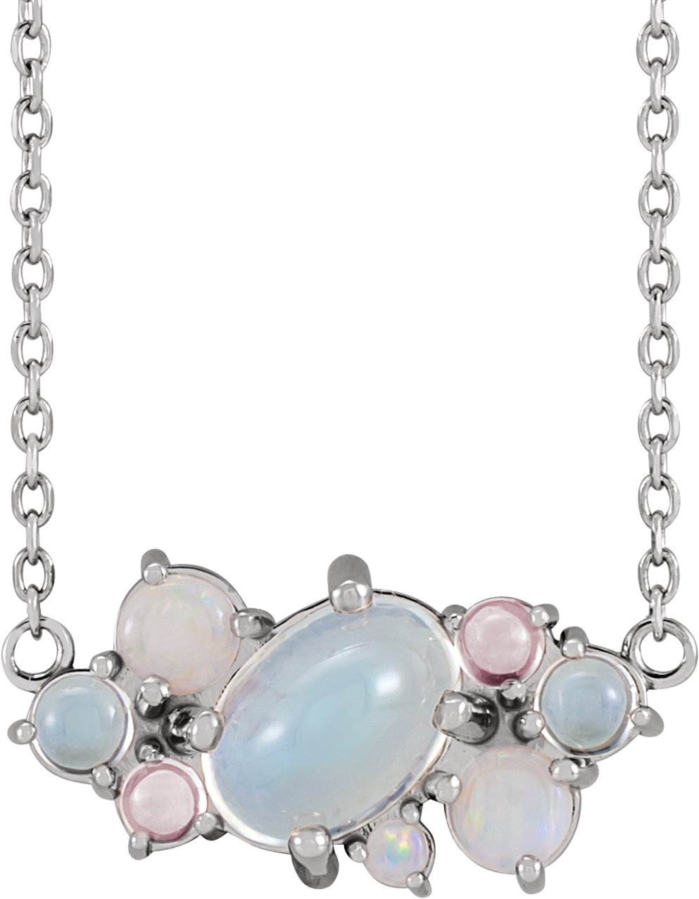 Cabochon Scattered Necklace or Center