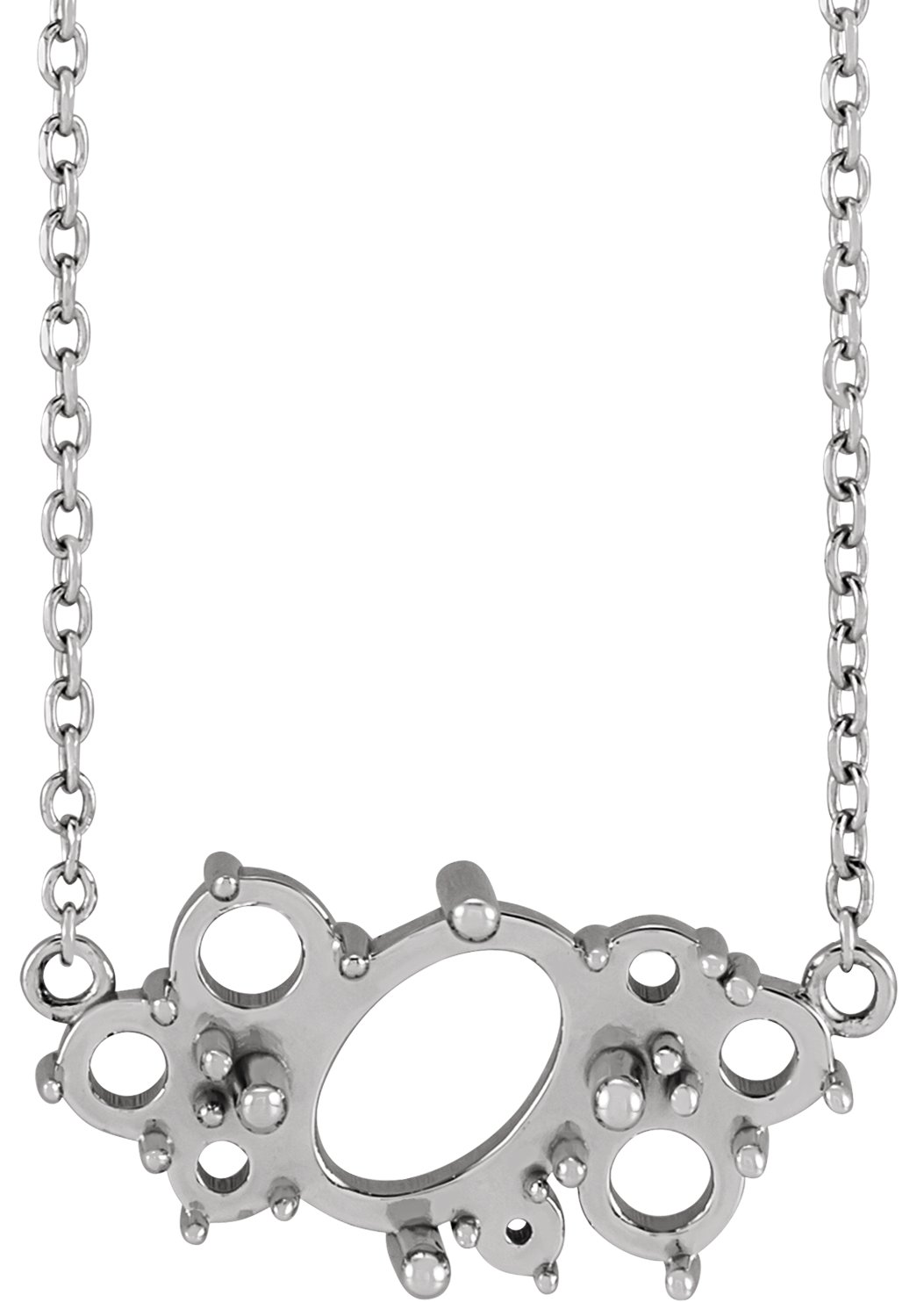 Cabochon Scattered Necklace or Center