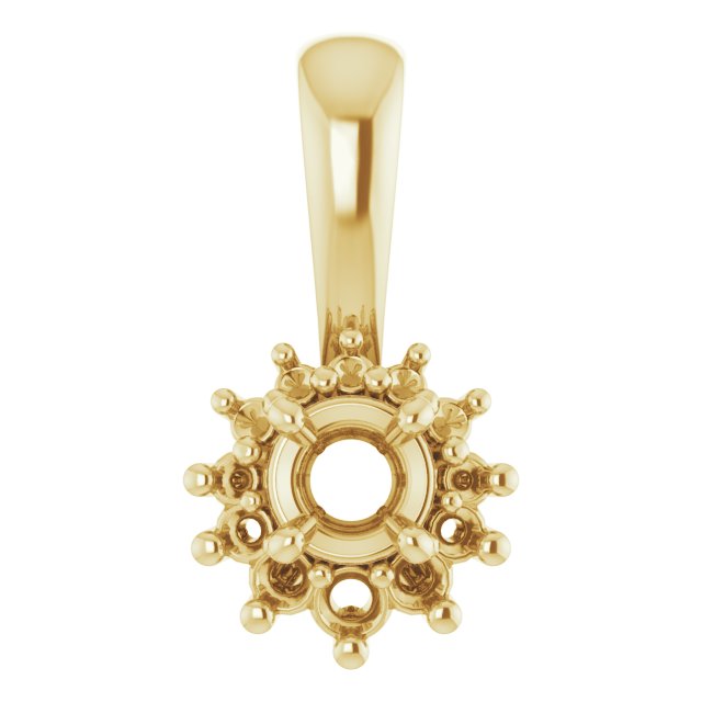 Halo-Style Pendant