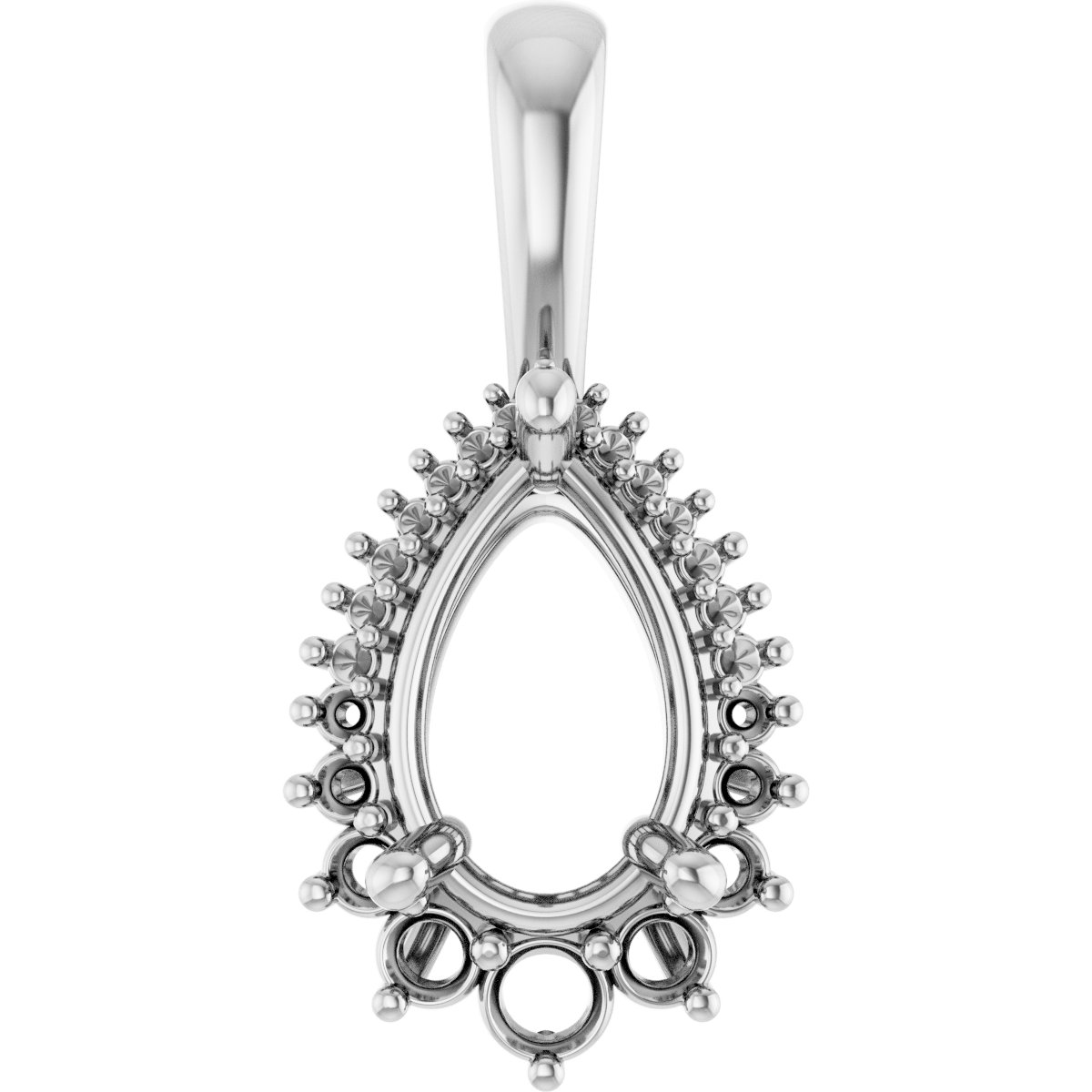Halo-Style Pendant