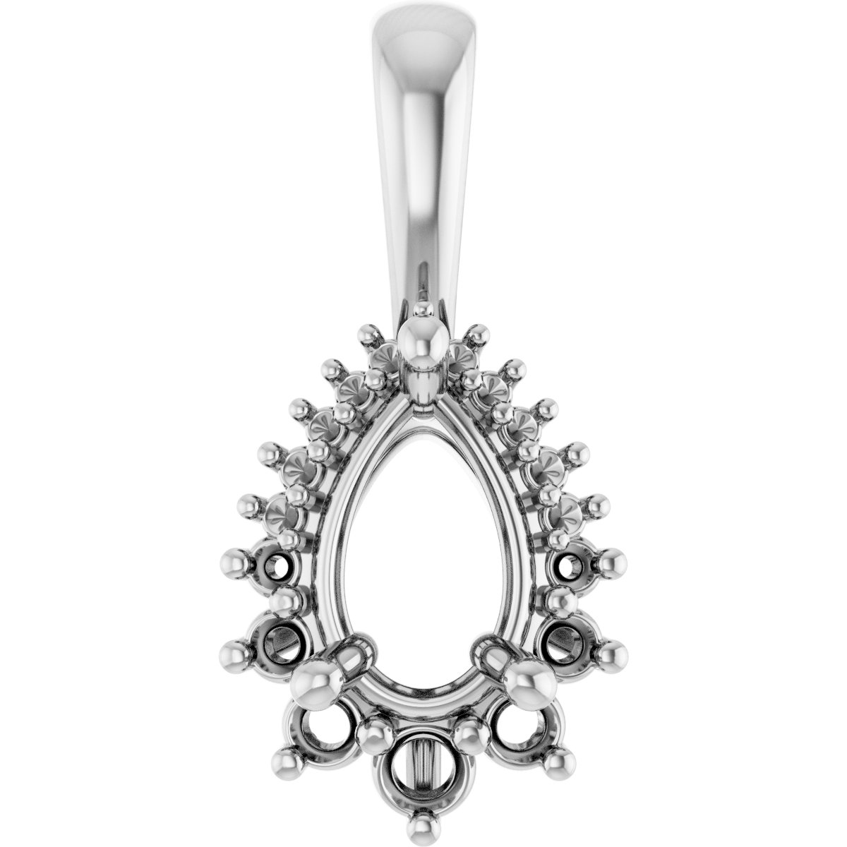 Halo-Style Pendant