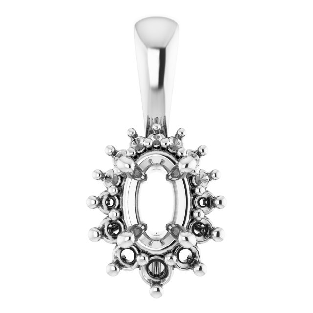Halo-Style Pendant