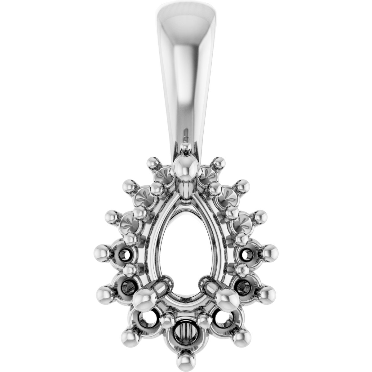 Halo-Style Pendant