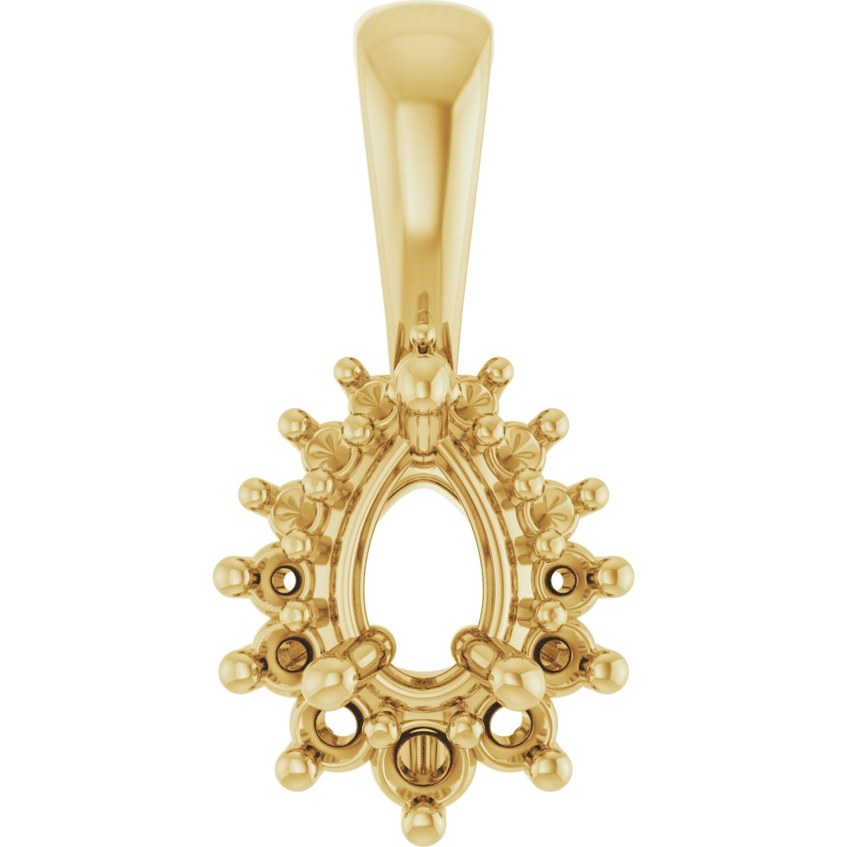 Halo-Style Pendant