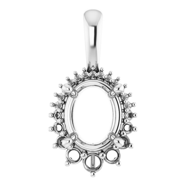 Halo-Style Pendant