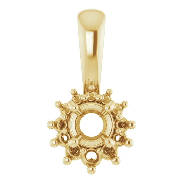 Halo-Style Pendant