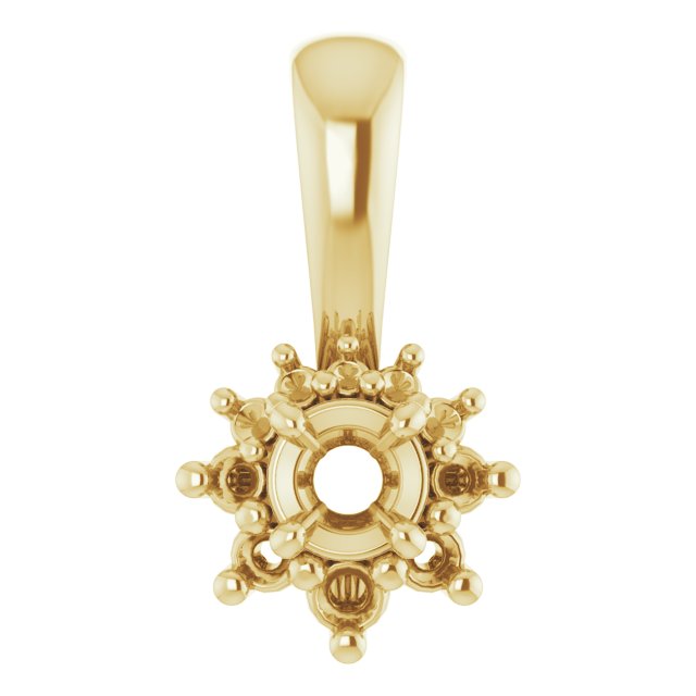 Halo-Style Pendant