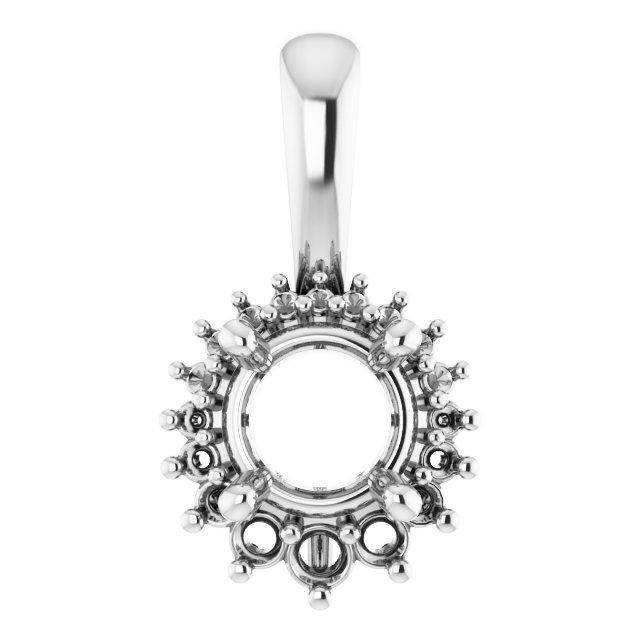 Halo-Style Pendant