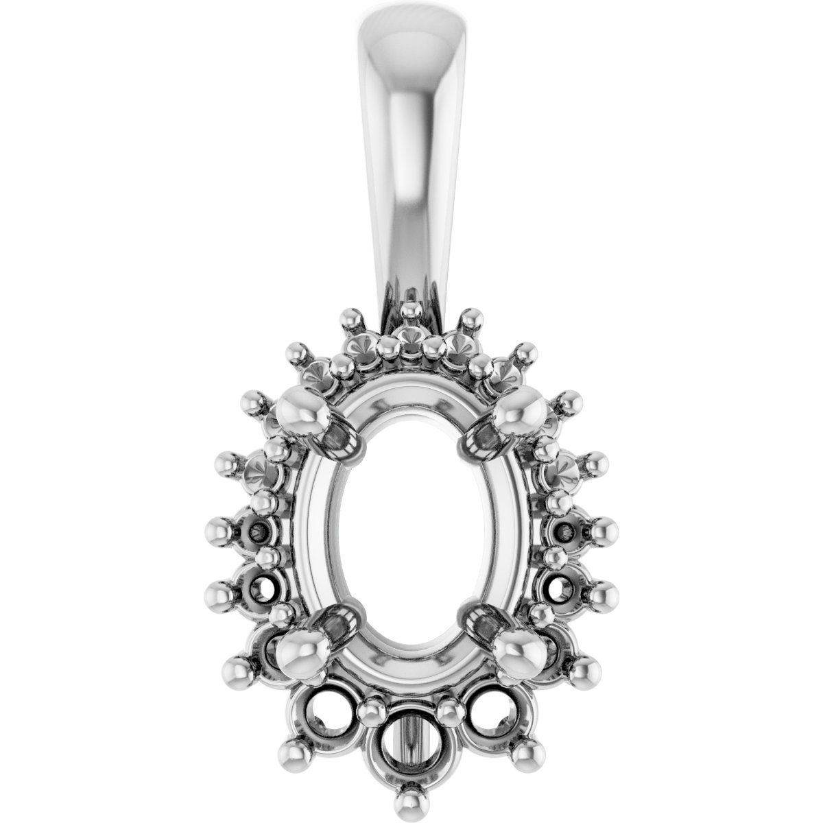 Halo-Style Pendant