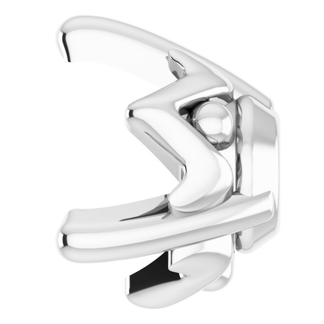 Round 3-Prong Earring Setting