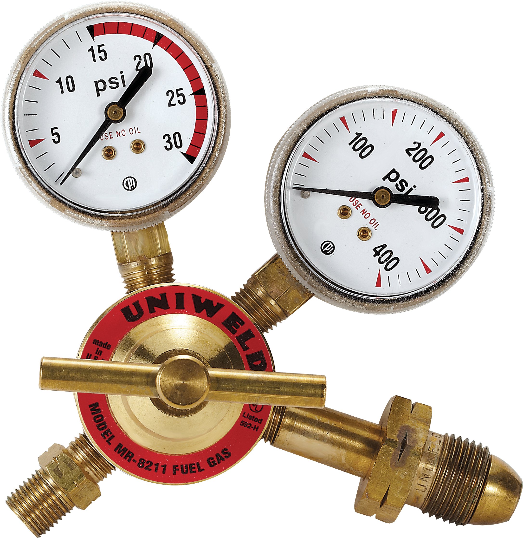 Uniweld® Single Stage Acetylene Regulator
