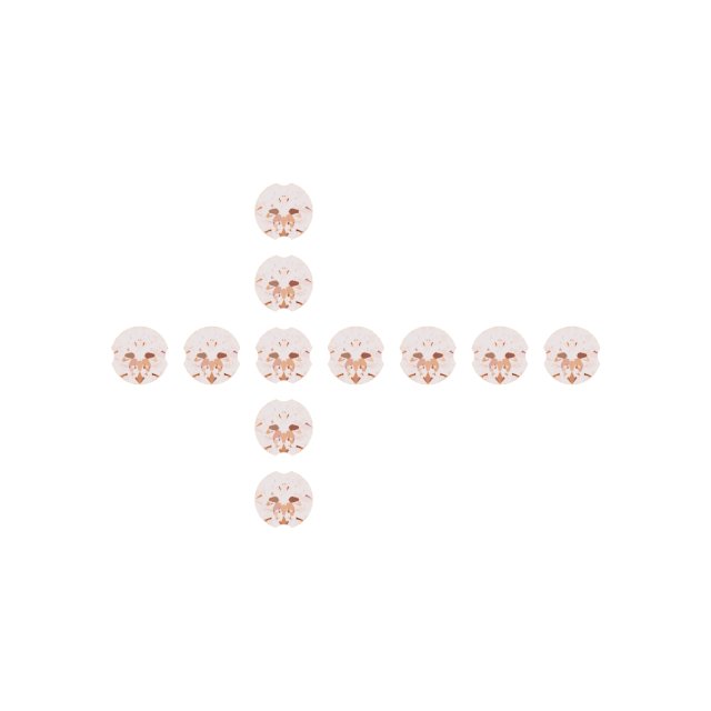 Sideways Cross Necklace or Center