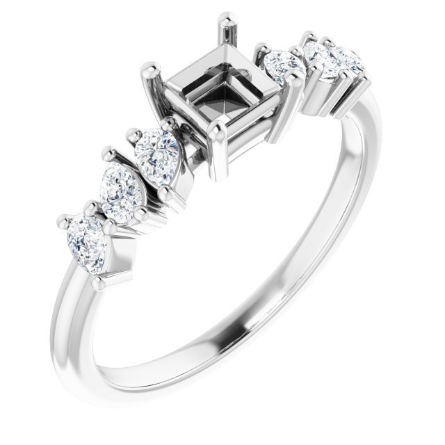 14k White Gold