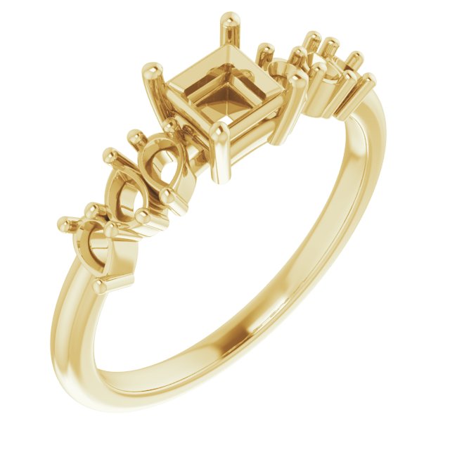 14k Yellow Gold