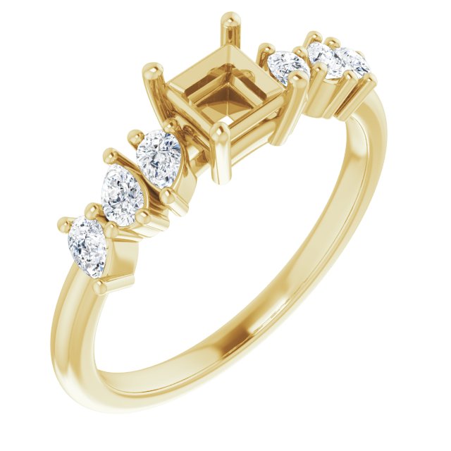 14k Yellow Gold