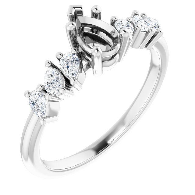14k White Gold