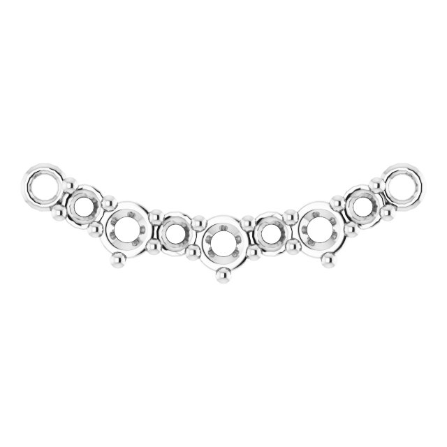 Accented Bar Necklace or Center