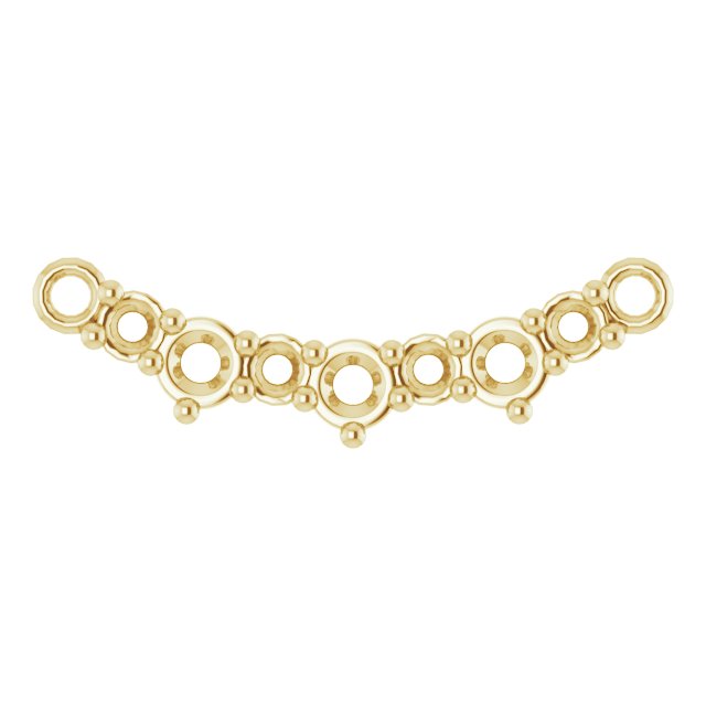 Accented Bar Necklace or Center