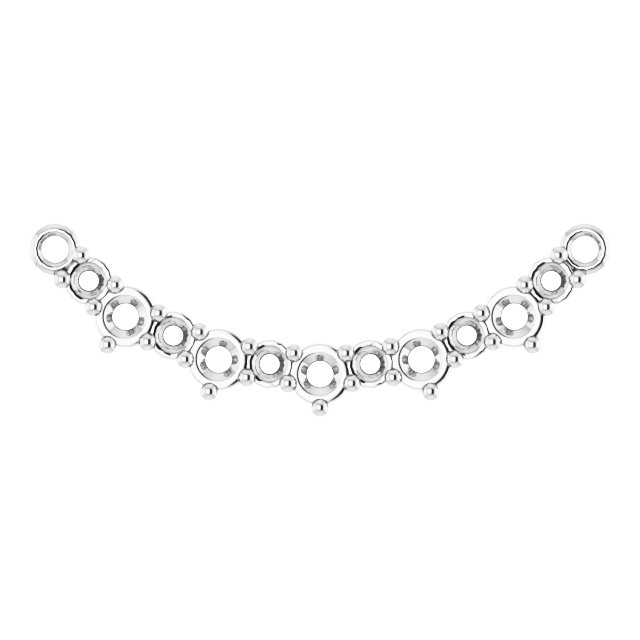 Accented Bar Necklace or Center