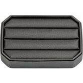 Brushed Leatherette Tray for Rings, Earrings, or Pendant