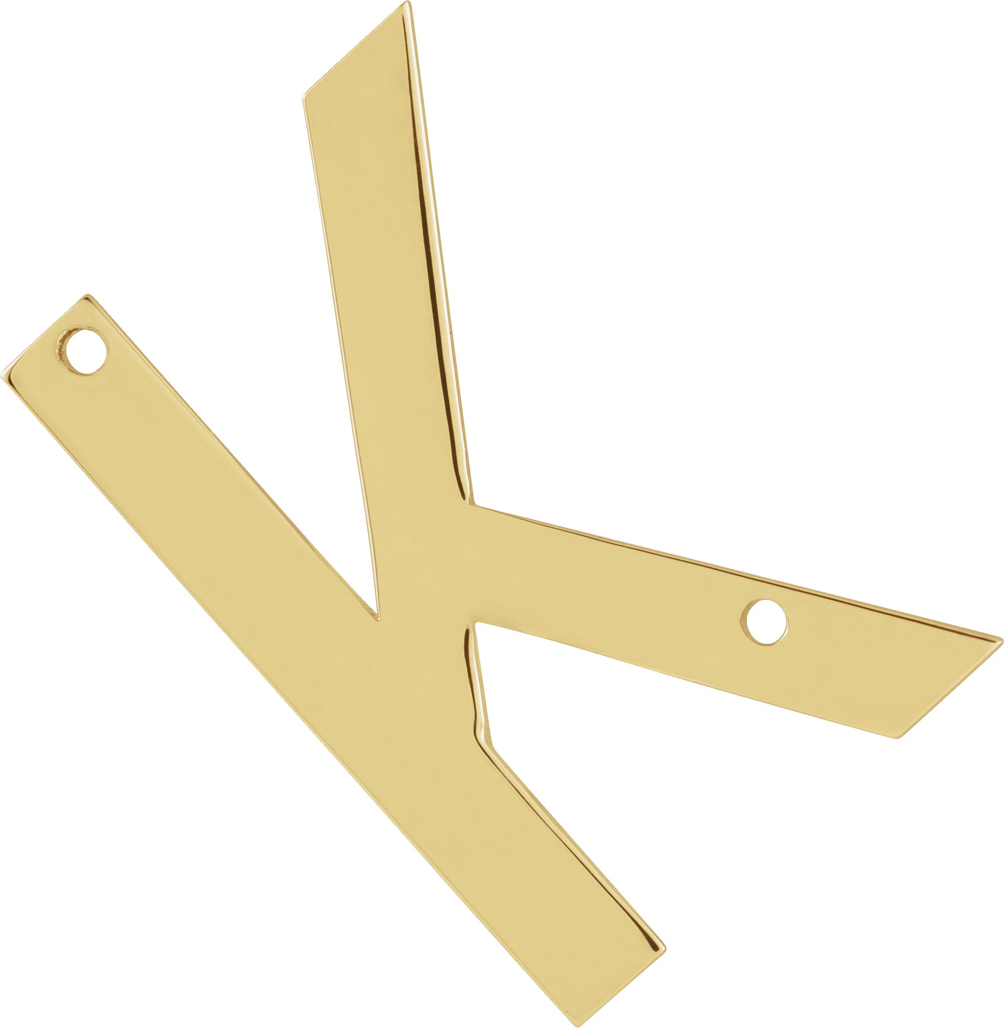 Initial Necklace Center