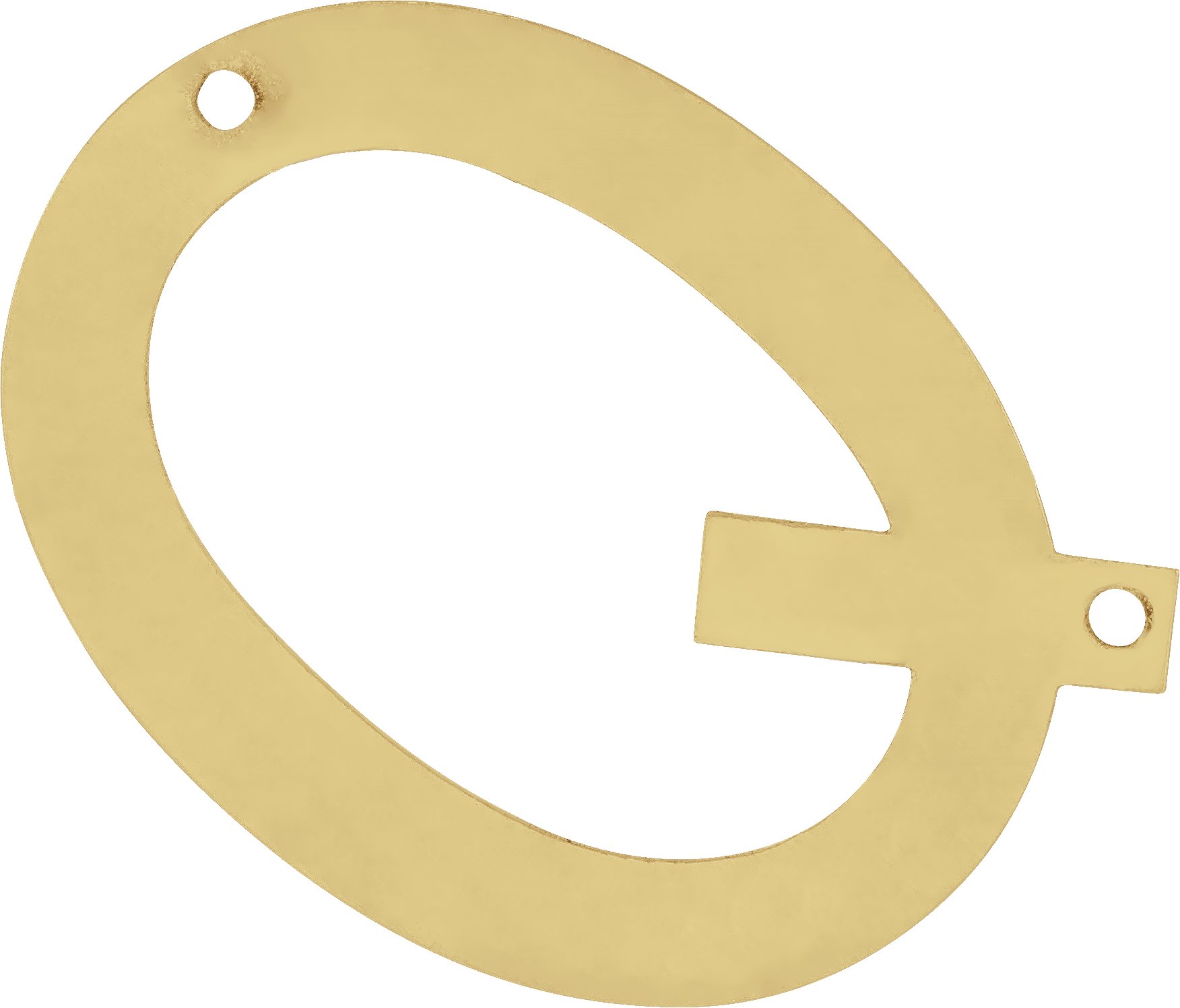 Initial Necklace Center