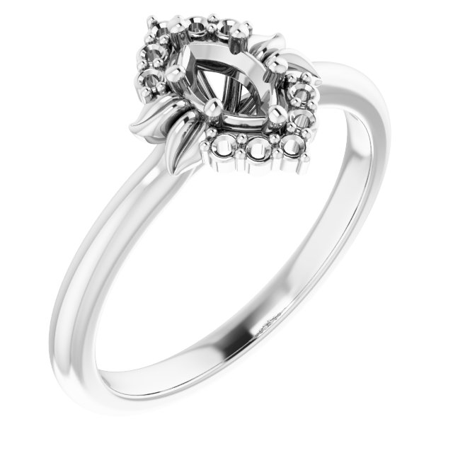14k White Gold