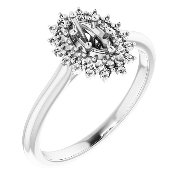 14k White Gold