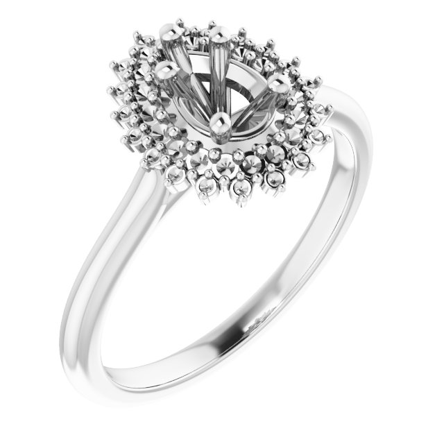 14k White Gold