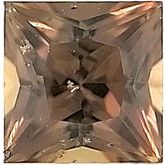 Square Genuine Brown Sapphire (Notable Gems®)