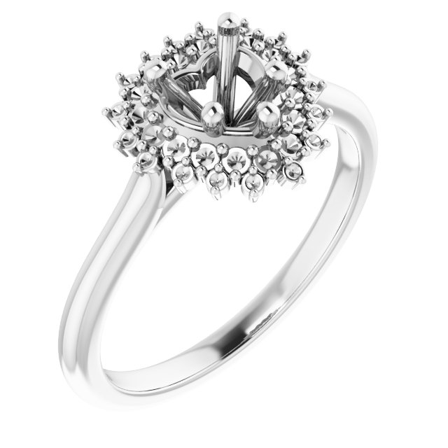 14k White Gold