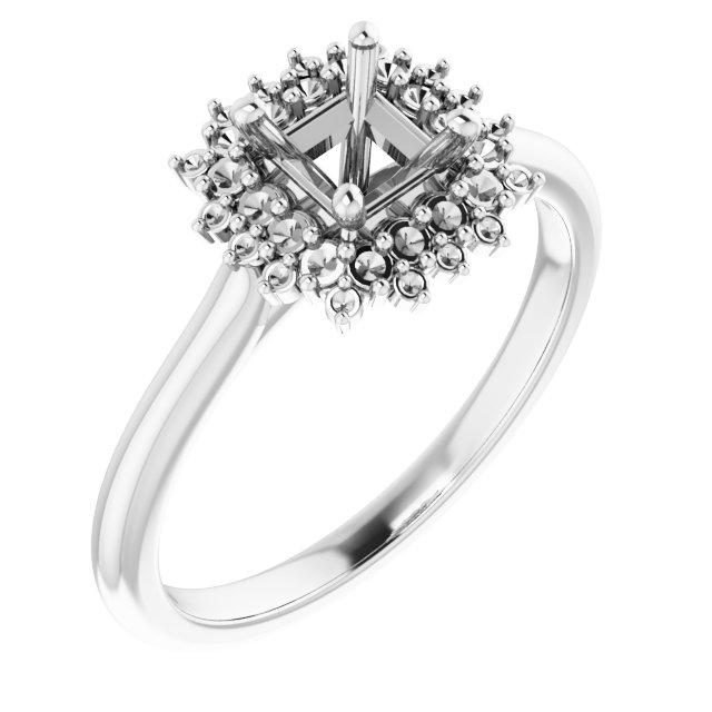 14k White Gold