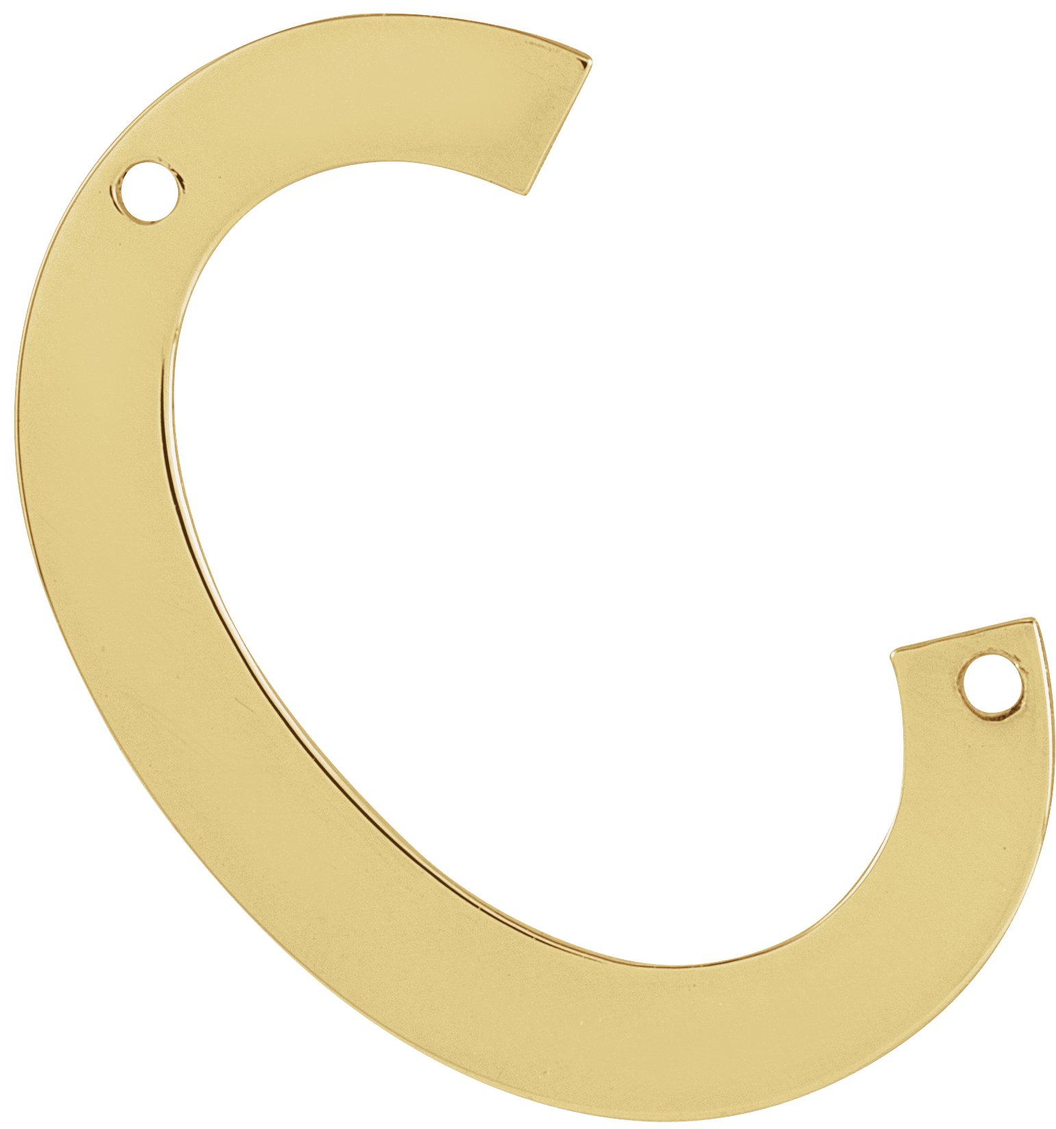 Initial Necklace Center