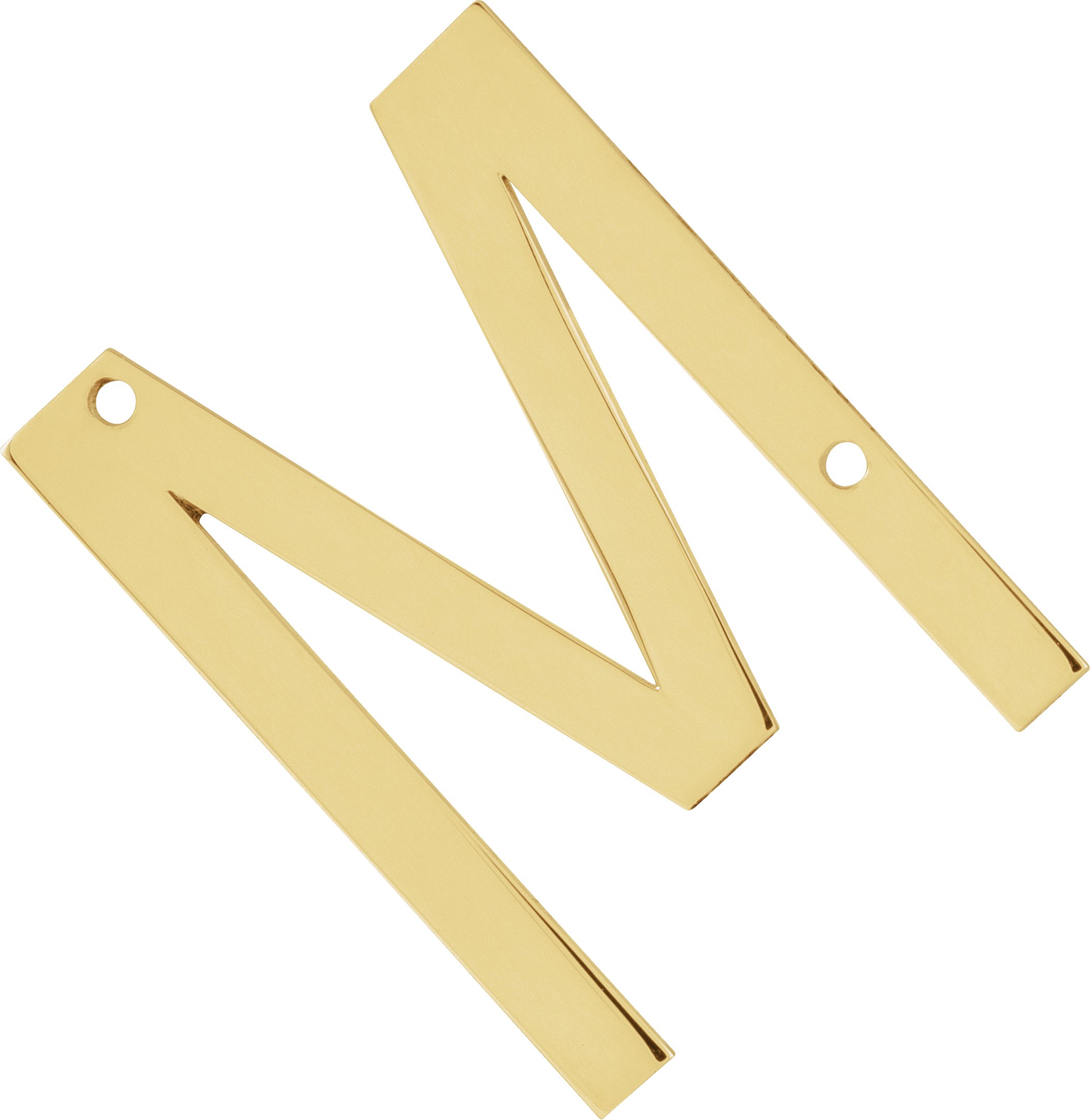 Initial Necklace Center