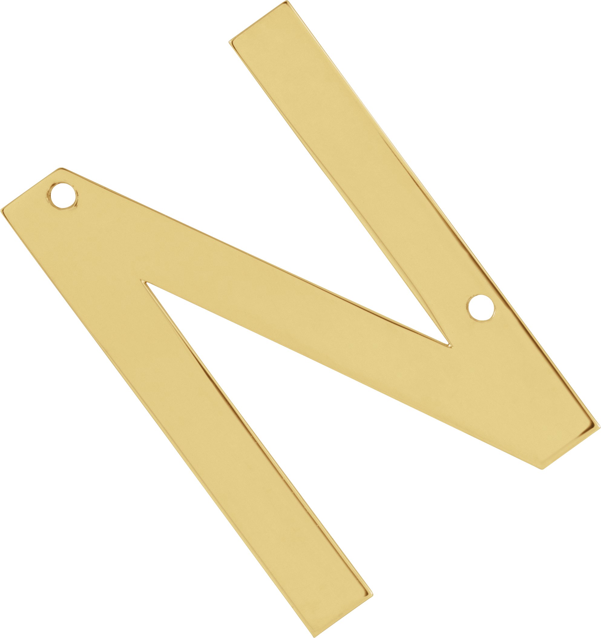 Initial Necklace Center