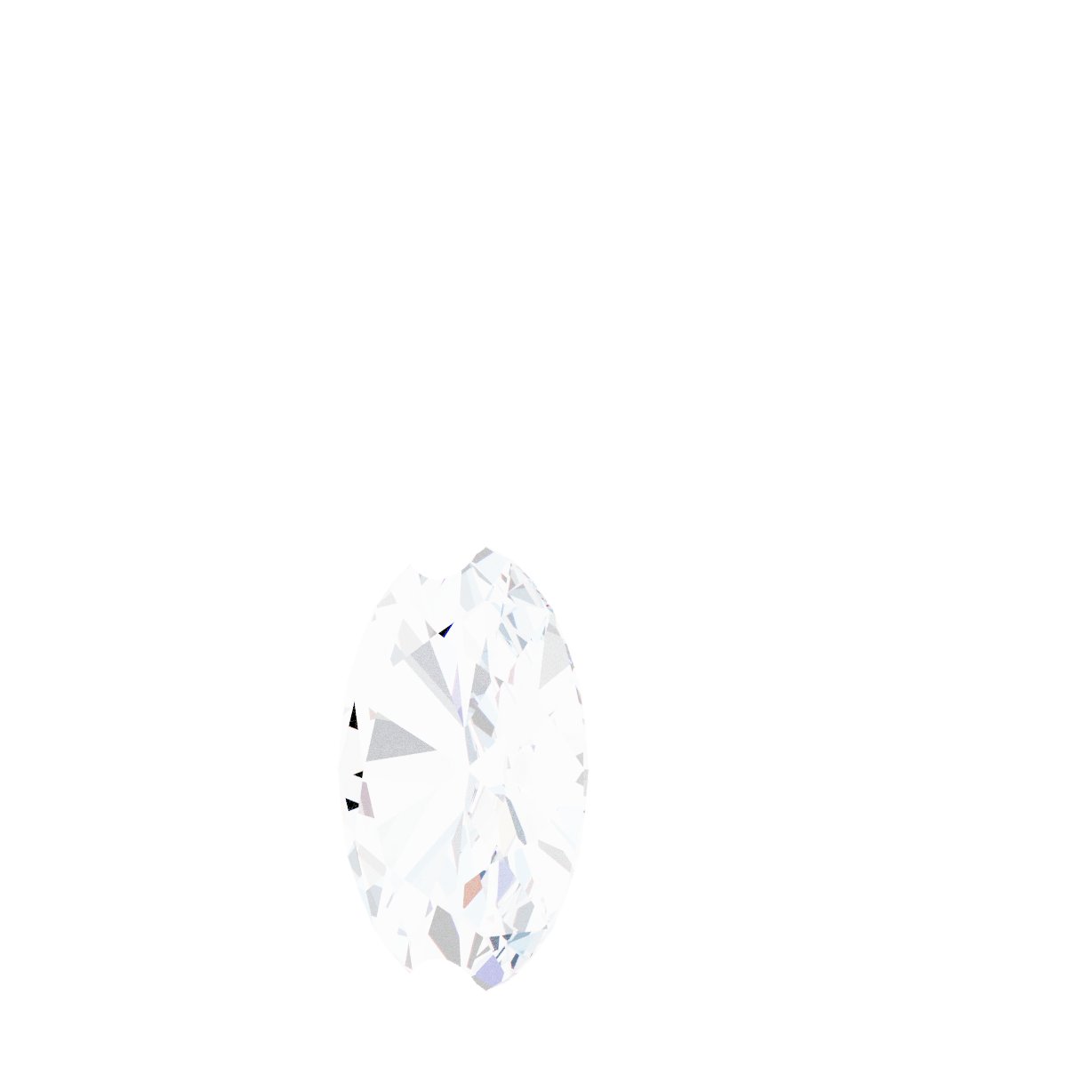 Alternative view of Solitaire Pendant