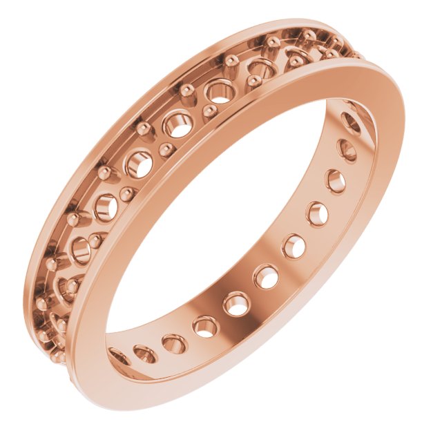 Rose-Cut Eternity Band